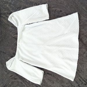 Lavender quarter sleeve shirt